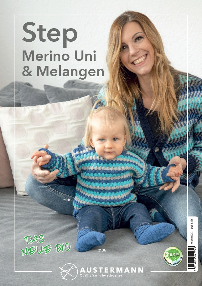 Folder Step Merino Uni & Melangen