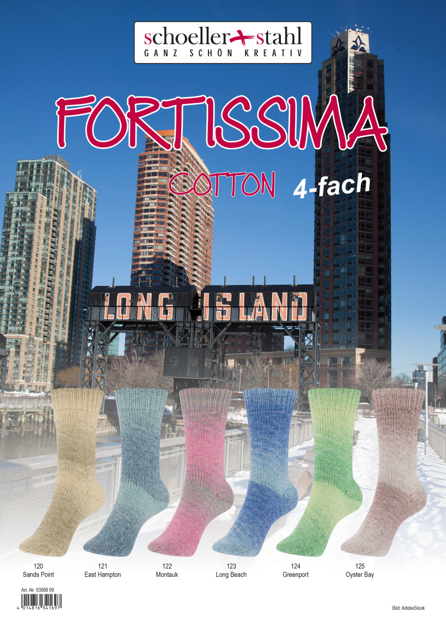 Fortissima Cotton 4-fach Long Island