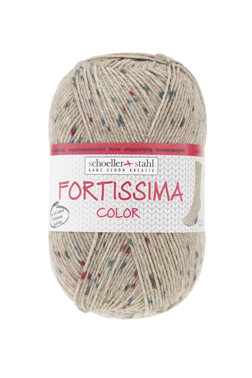 Fortissima Color 4-fach Tweed Effekt