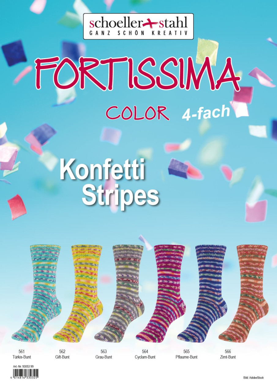 Fortissima Color Konfetti Stripes