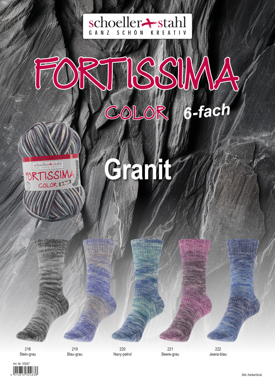 Fortissima Color 6fach Granit